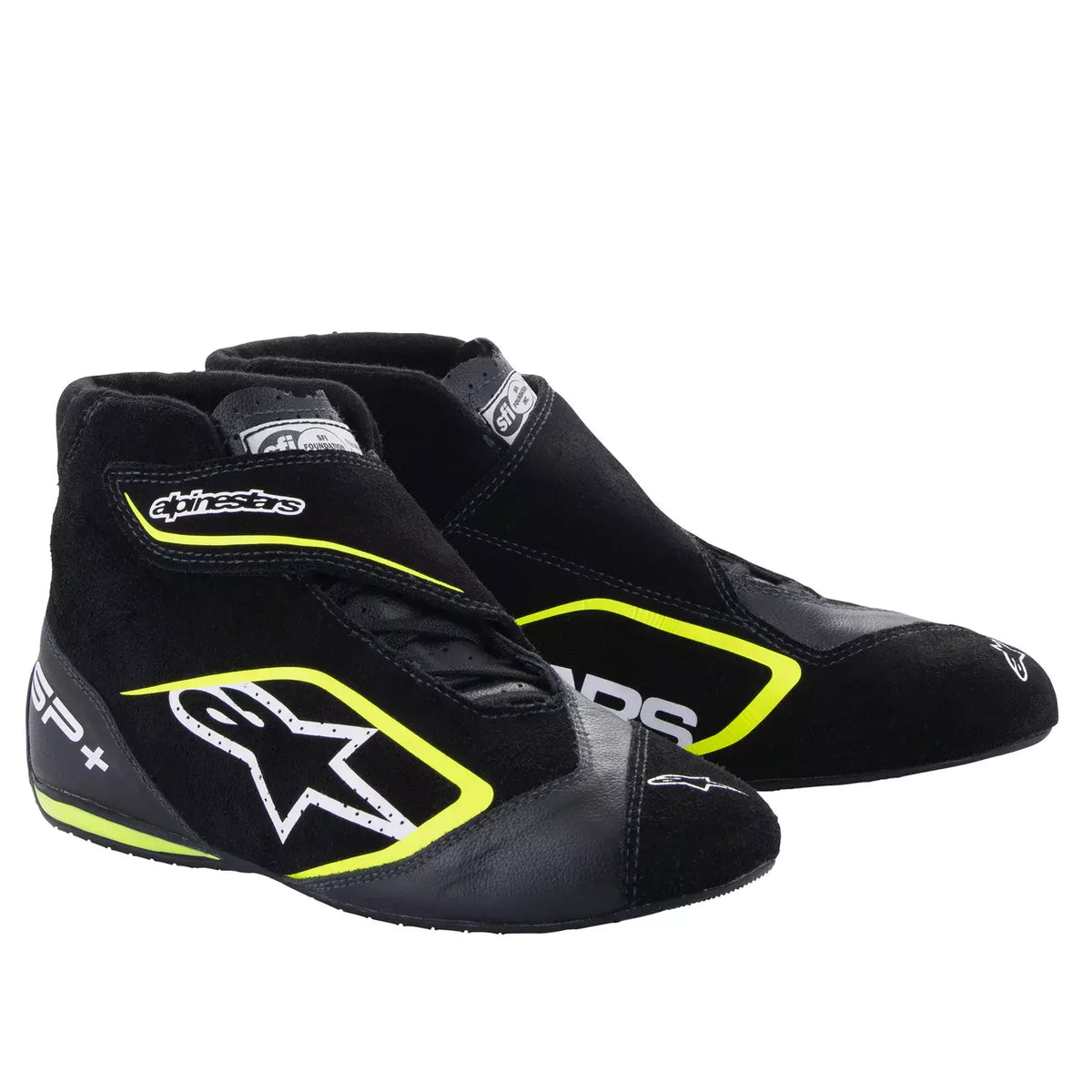 Chaussures SP+ Noir / Jaune fluo 8,5