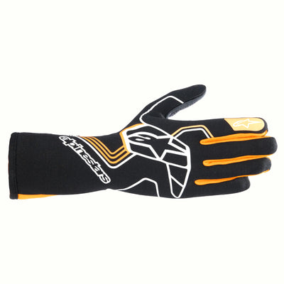 Gants Tech-1 Race V4 Noir / Fluo Org XX-Lrg