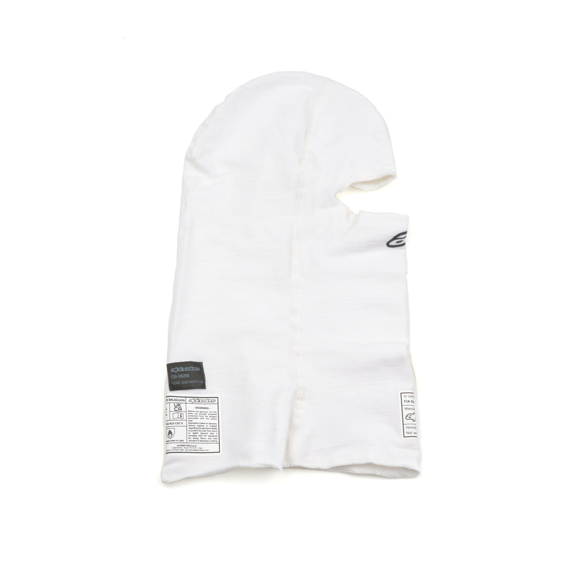 Balaclava EVO V3 White FIA / SFI
