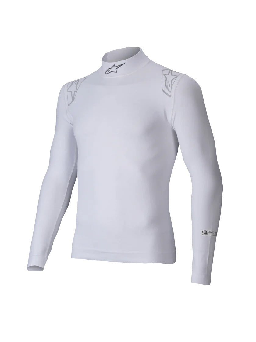 Haut sous-vêtement ZX EVO V3 Blanc TP/P Manche Longue