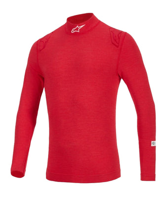 Haut de sous-vêtement ZX EVO V3 rouge TPTG/TPTGM Manches longues