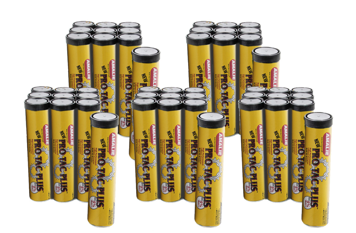 Graisse Pro Tac Plus avec 5% de Moly, Caisse de 50 x 14 oz.