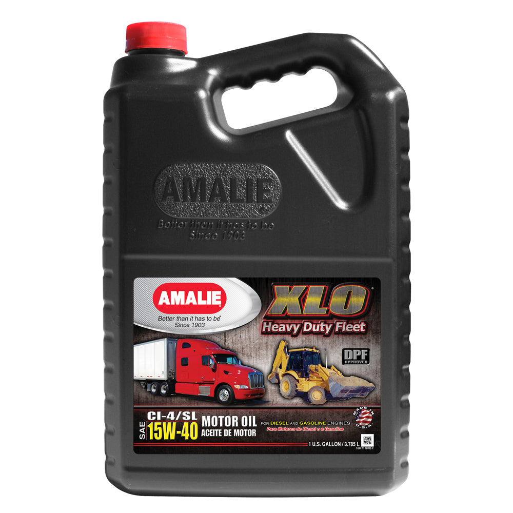 Huile XLO Heavy Duty Fleet 15w40, carton de 1 gallon