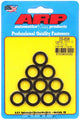 Rondelles noires - 12 mm DI x 3/4 po DE (10)