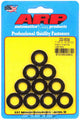 Rondelles noires - 7/16" DI x 13/16" DE (10)