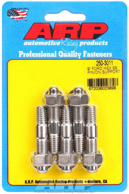 Kit goujons de support de pignon 9 pouces Ford 6 pans S/S.