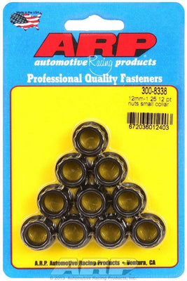 Kit d'écrous 12 pans 12 mm x 1,25, paquet de 10