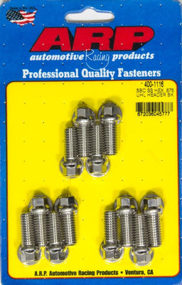 Kit de boulons de collecteur - 6 pans. 3/8 x 0,875 UHL (12)
