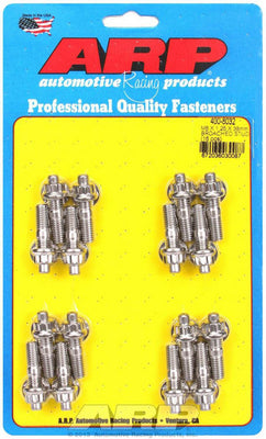 Kit goujons et écrous (16) 8 mm x 1,25 po x 38 mm en acier inoxydable