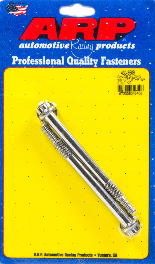 Kit de boulons S/S Starter 12 pans 3/8-16 x 4.660 UHL
