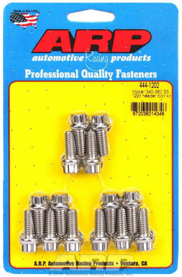 Kit de boulons de collecteur S/S - 5/16 x .750 UHL (14)