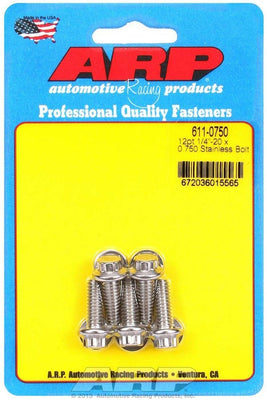 Kit de boulons I/N - 12 pans. (5) 1/4-20 x .750