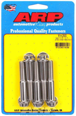 Kit de boulons en acier inoxydable - 12 pans (5) 7/16-14 x 2,500