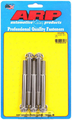Kit de boulons inox - 12 pans (5) 3/8-16 x 3.750
