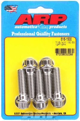 Kit de boulons INOX - 12 pans (5) 7/16-14 x 1.500