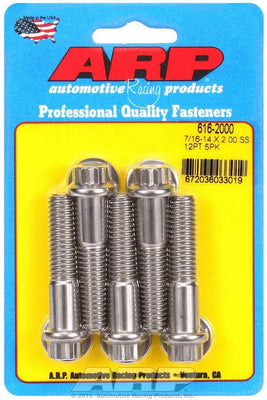 Kit de boulons S/S 12 pans 5 p. 7/16-14 x 2.000