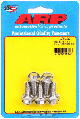 Kit de boulons I/N - 6 pans (5) 5/16-18 x .750