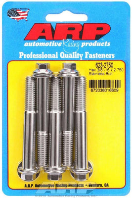 Kit de boulons S/S - 6 pans (5) 3/8-16 x 2.750