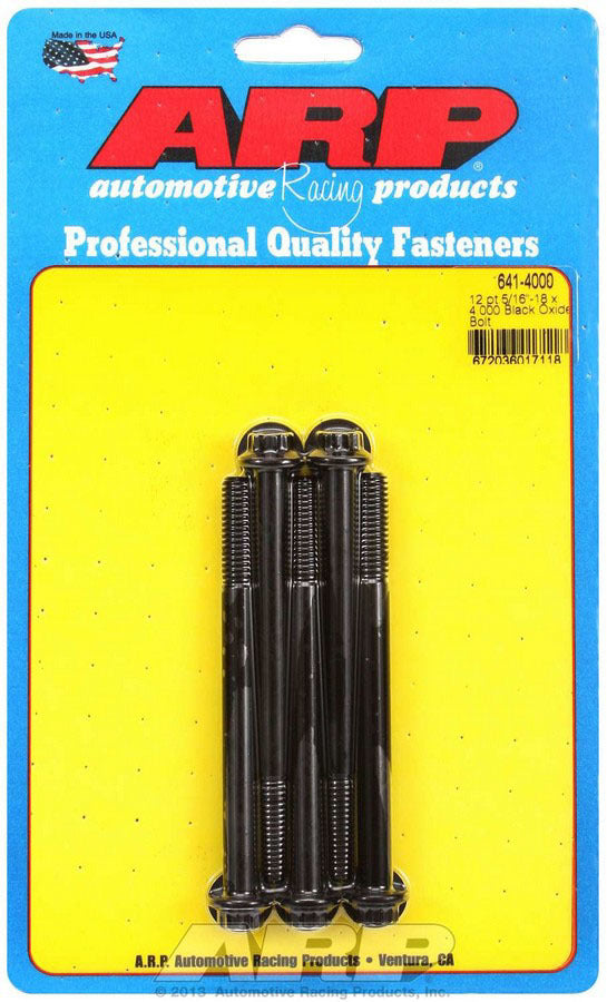 Kit de boulons - 12 pans 5 pces 5/16-18 x 4.000