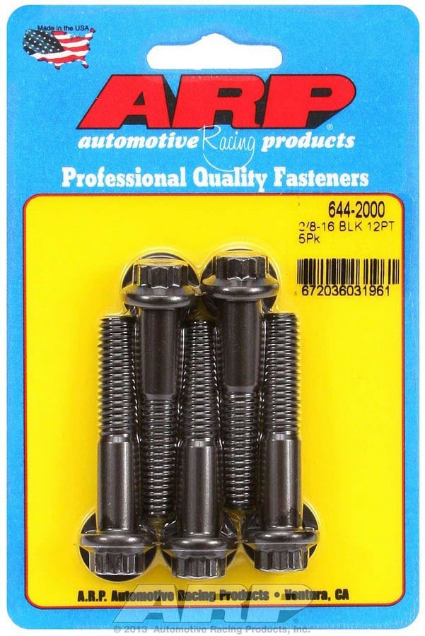 Kit de boulons - 12 pans (5) 3/8-16 x 2.000