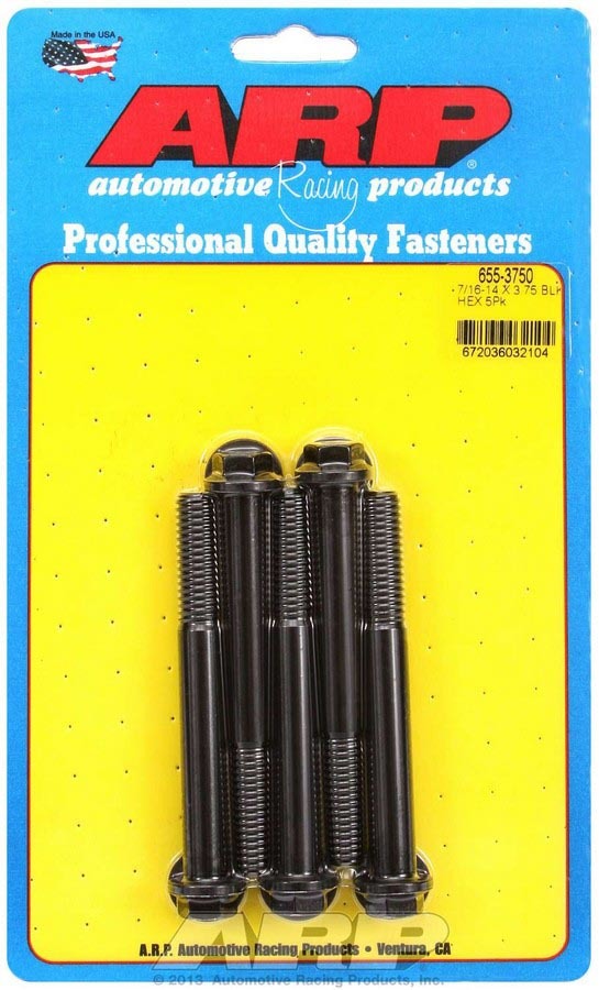 Kit de boulons - 6 pans (5) 7/16-14 x 3.750