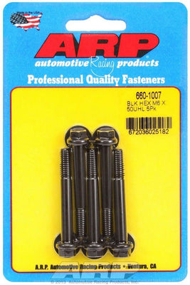 Kit de boulons à 6 pans M6 x 1,00 x 50 - Paquet de 5