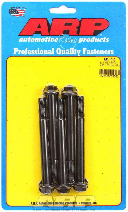 Kit de boulons - 6 pans. (5) 10mm x 1,25 x 100mm