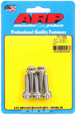 Kit de boulons INOX - 12 pans (5) 1/4-28 x 1.000