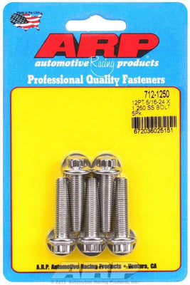 Kit de boulons INOX - 12 pans (5) 5/16-24 x 1.250