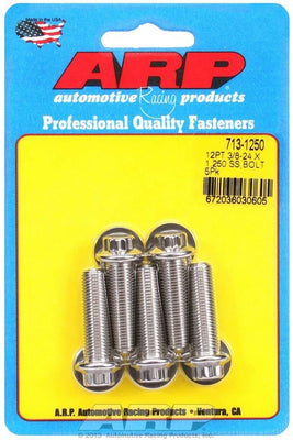 Kit de boulons en acier inoxydable - 12 pans (5) 3/8-24 x 1.250