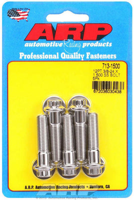 Kit de boulons I.N.O.X. - 12 pans (5) 3/8-24 x 1.500
