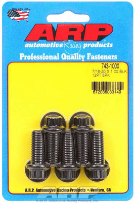 Kit de boulons - 12 pans (5) 7/16-20 x 1.000