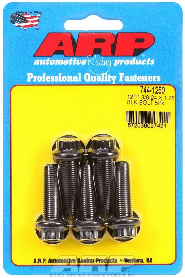 Kit de boulons - 12 pans (5) 3/8-24 x 1.250