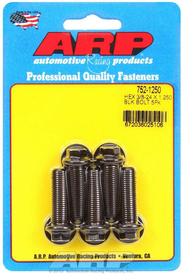 Kit de boulons - 6 pans (5) 3/8-24 x 1.250