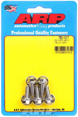 Kit de boulons S/S - 6 pans (5) 6 mm x 1,00 x 16 mm