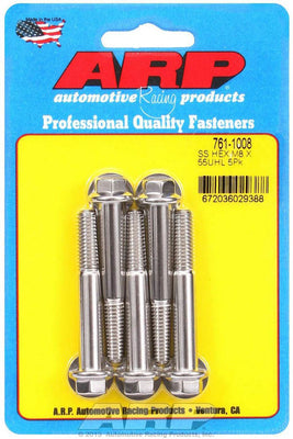 Kit de boulons - SS 6 pans 5 pièces 8 mm x 1,25 x 55 mm
