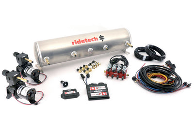 RidePro E5 Compresseur double 5 gallons Valves 1/4 po