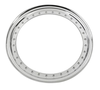 Bague extérieure de blocage de talon chromée