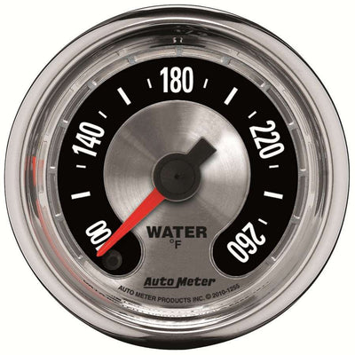 Jauge de température d'eau 100-260, 2-1/16 po A/M