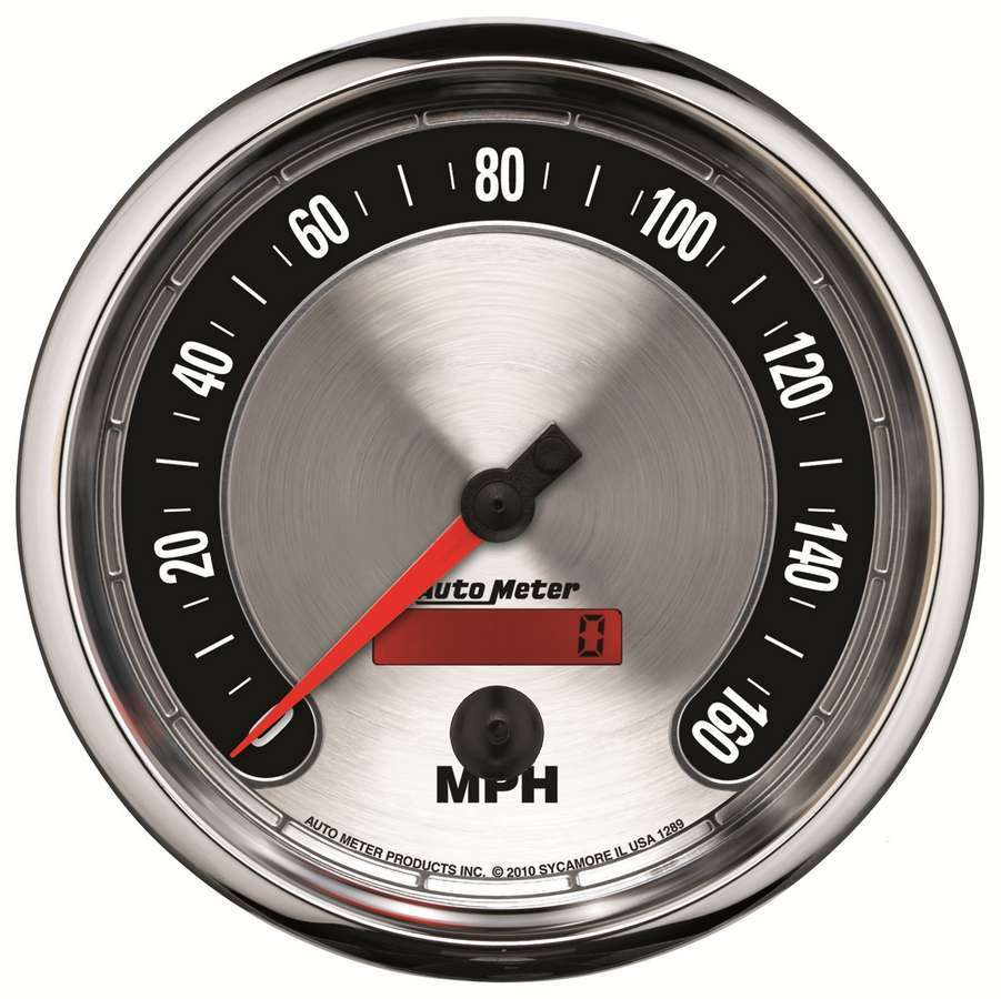 Compteur de vitesse A/M 5 pouces 160 MPH