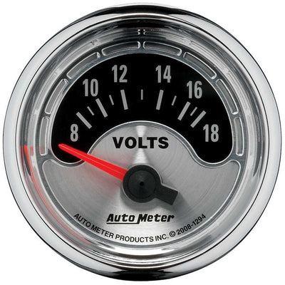 Voltmètre 2-1/16 A/M, jauge 8-18