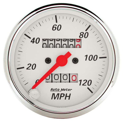 Compteur de vitesse A/W 3-1/8 po 120 MPH