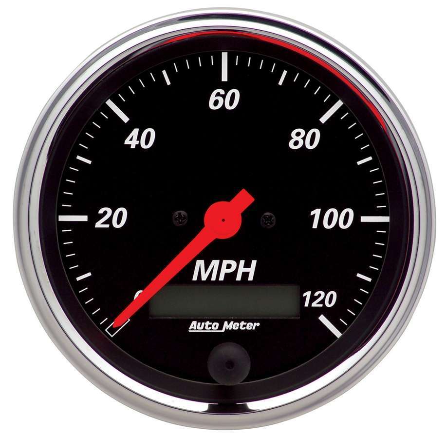 Compteur de vitesse Street Rod 3-3/8 pouces double affichage