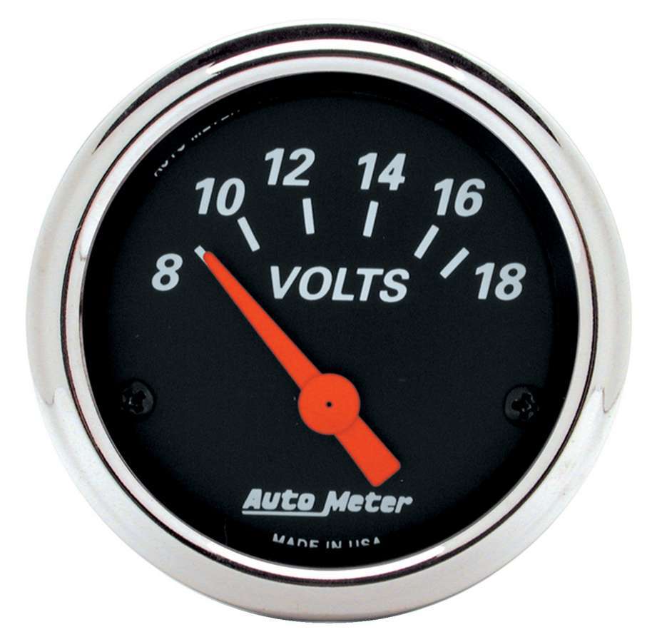 Manomètre voltmètre 52 mm D/B 8-18