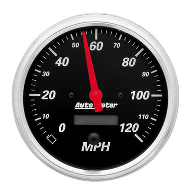 Compteur de vitesse 5 pouces H/B 120 MPH