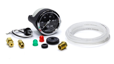Manomètre de pression d'huile 2-1/16 O/T/B 100 psi