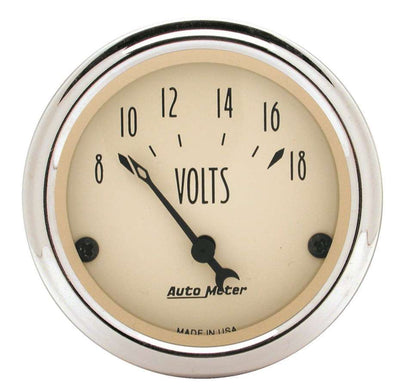Indicateur de voltmètre A/B de 52 mm