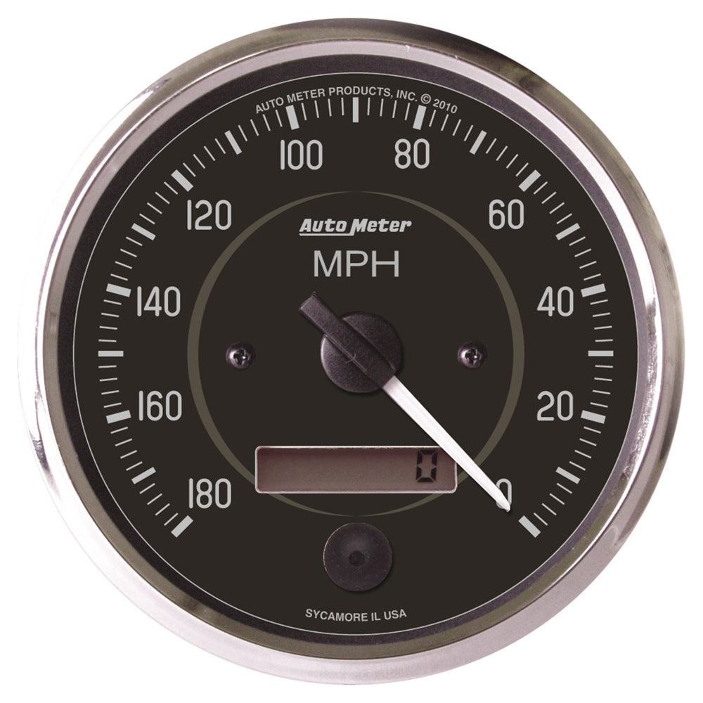 Compteur de vitesse 4 po de diamètre, 180 mi/h, électrique programmable