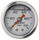 Manomètre 1-1/2" - 0-100psi - Cadran argenté