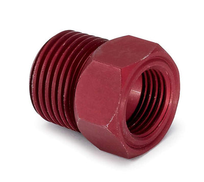 Raccord adaptateur de température en aluminium NPT 1/2 po - Rouge